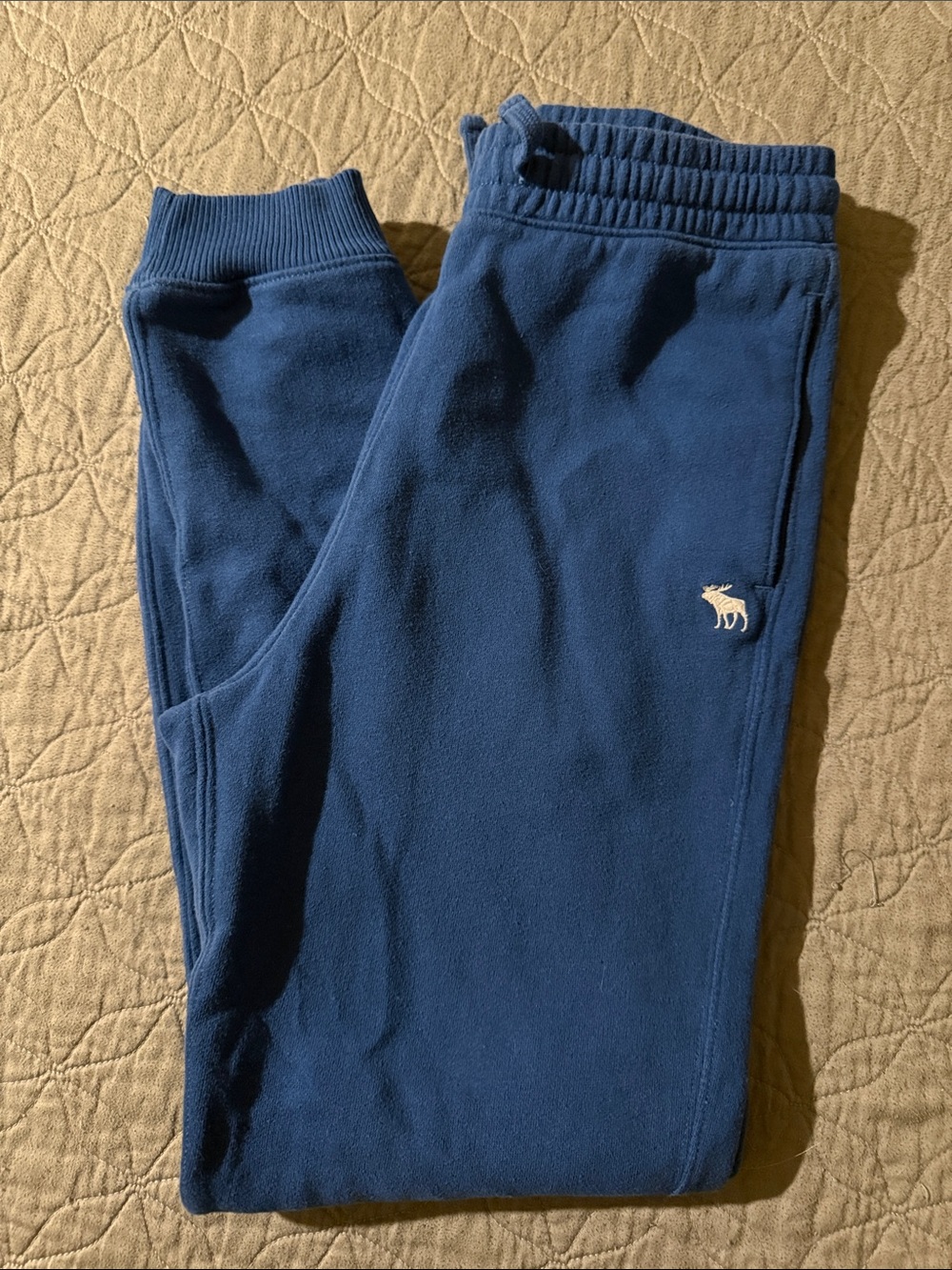 abercrombie kids Blue Jogger Sweatpants